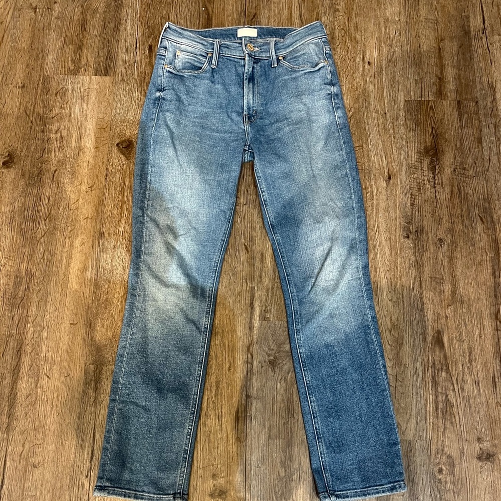 Mother The Mid Rise Dazzler Ankle size 26